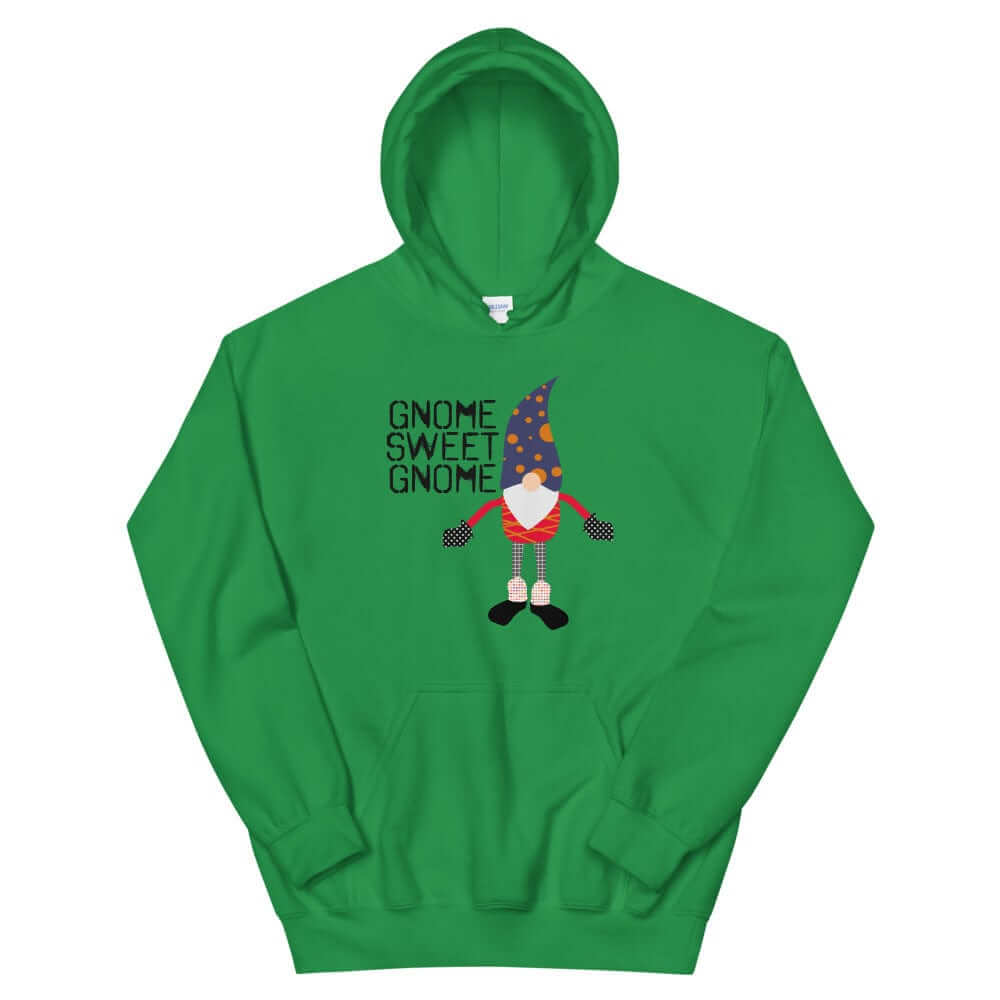 Gnome Sweet Gnome Happy Christmas Holiday Ugly Sweatshirt Unisex Hoodie, Hoodie, $ 48.00, A Moment Of Now™