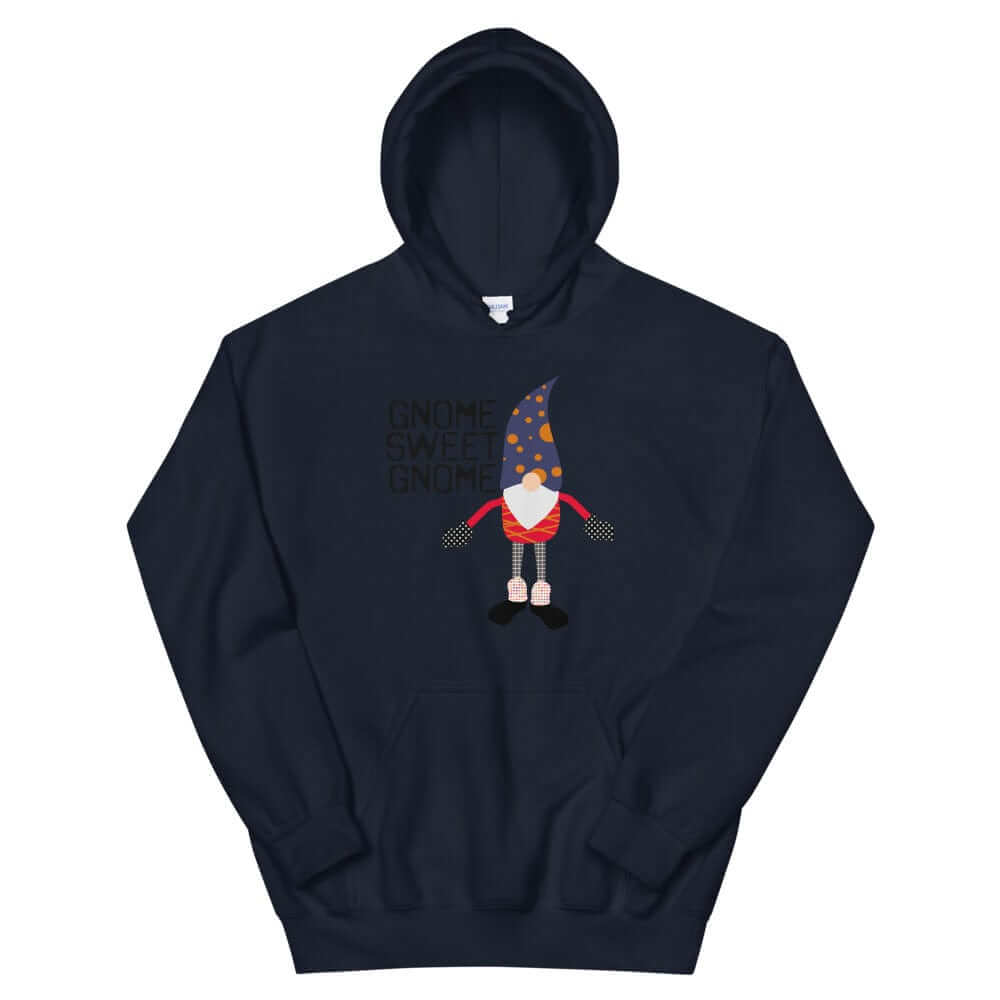 Gnome Sweet Gnome Happy Christmas Holiday Ugly Sweatshirt Unisex Hoodie, Hoodie, $ 48.00, A Moment Of Now™