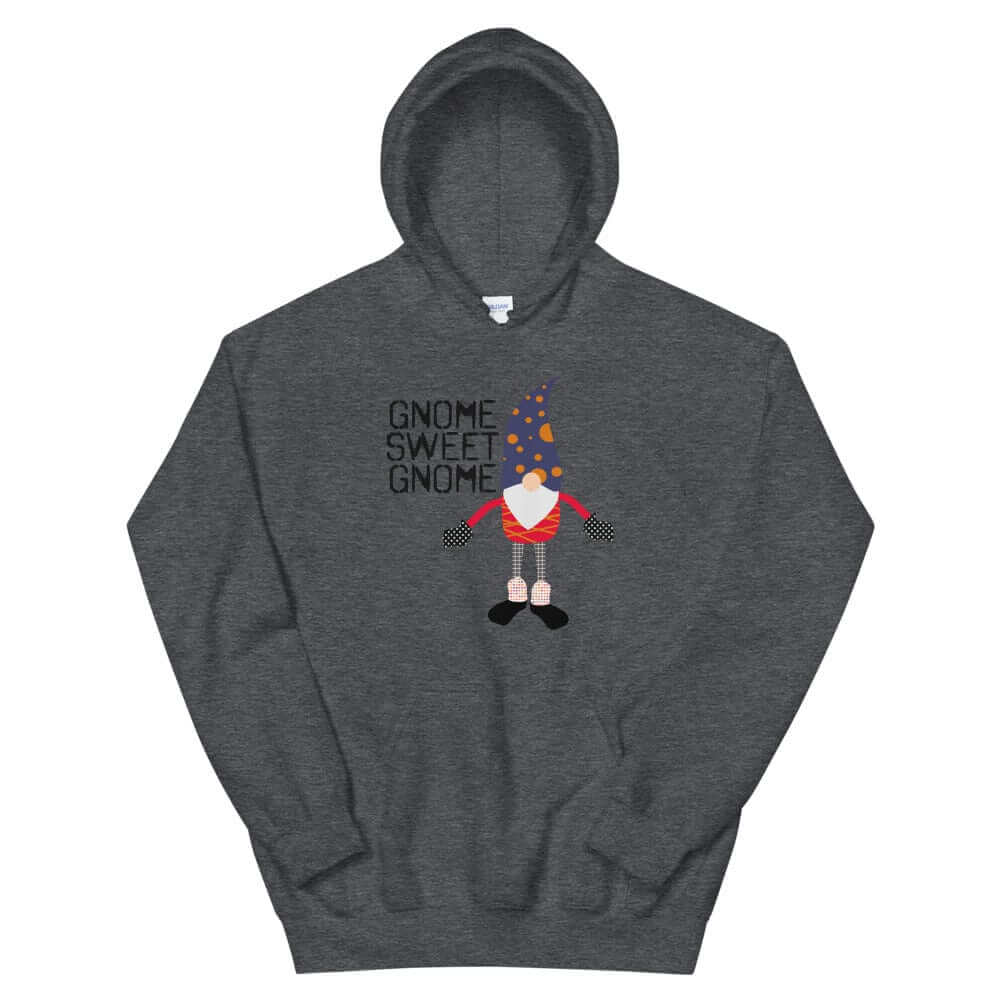 Gnome Sweet Gnome Happy Christmas Holiday Ugly Sweatshirt Unisex Hoodie, Hoodie, $ 48.00, A Moment Of Now™