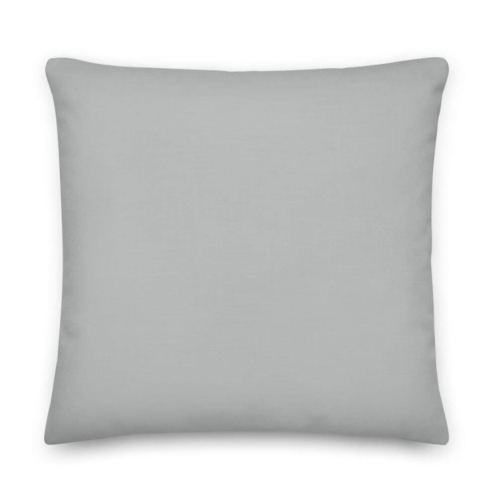 Gray Pastel Color Premium Throw Pillow | Neutral Minimalist Decor, Throw Pillow, $ 71.50, A Moment Of Now™