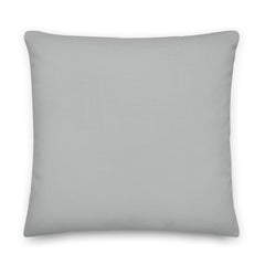 Shop Gray Pastel Color Premium Decorative Throw Pillow Cushion, Pillow, USA Boutique