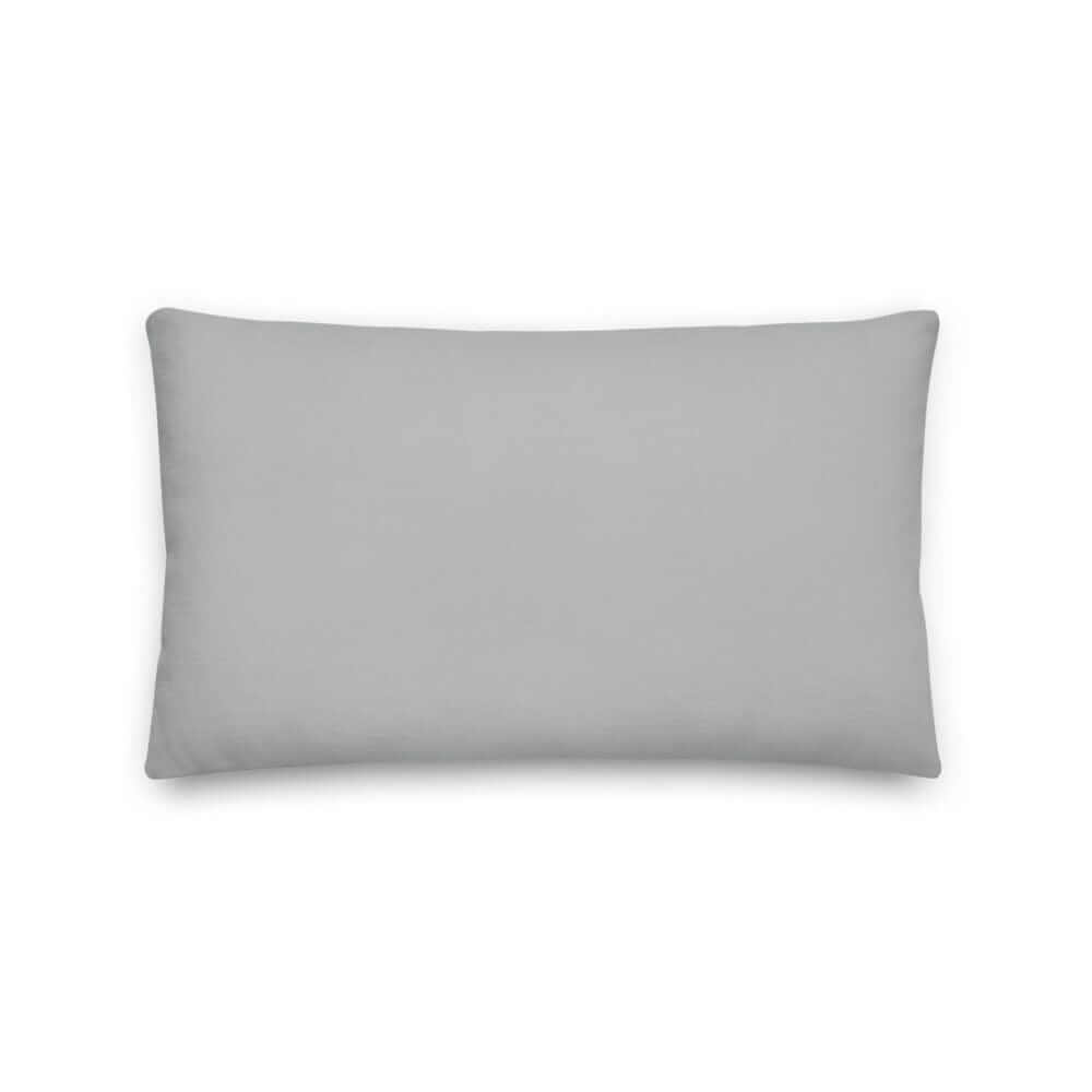 Gray Pastel Color Premium Throw Pillow | Neutral Minimalist Decor, Throw Pillow, $ 61.50, A Moment Of Now™