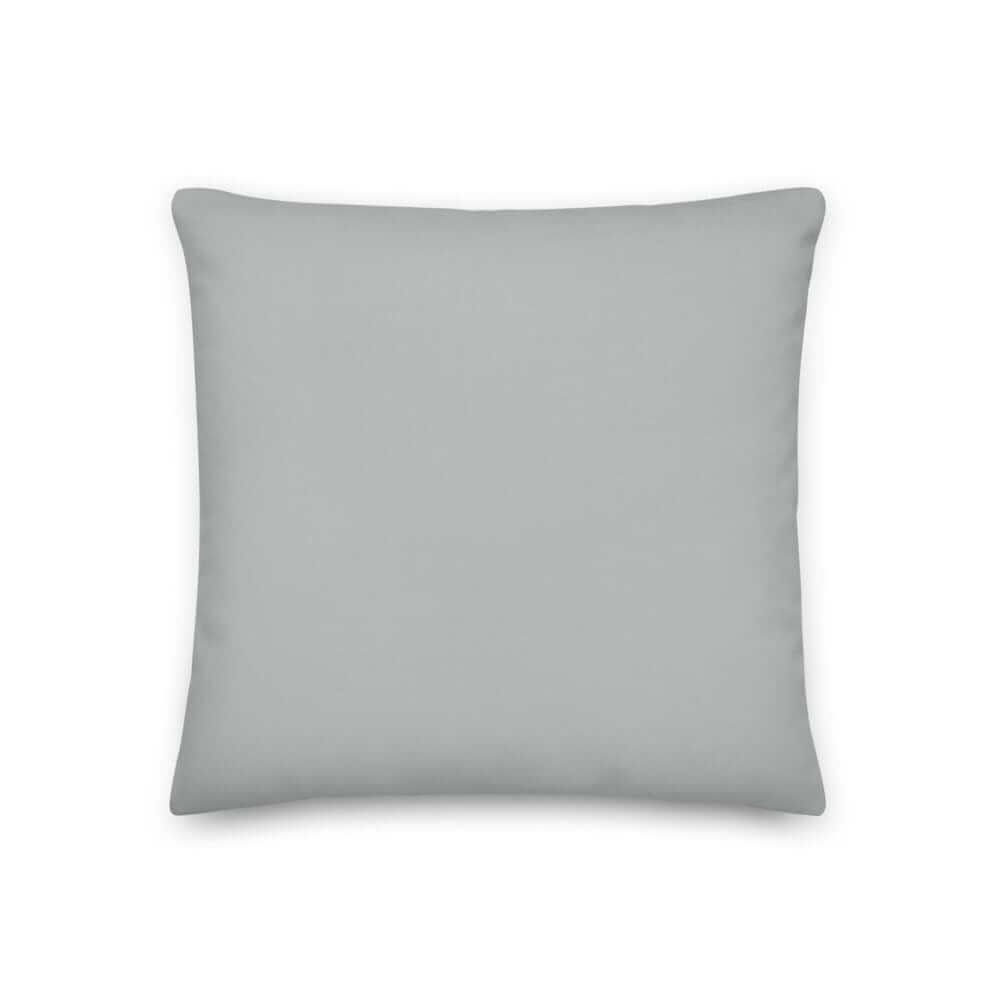 Gray Pastel Color Premium Throw Pillow | Neutral Minimalist Decor, Throw Pillow, $ 64.50, A Moment Of Now™