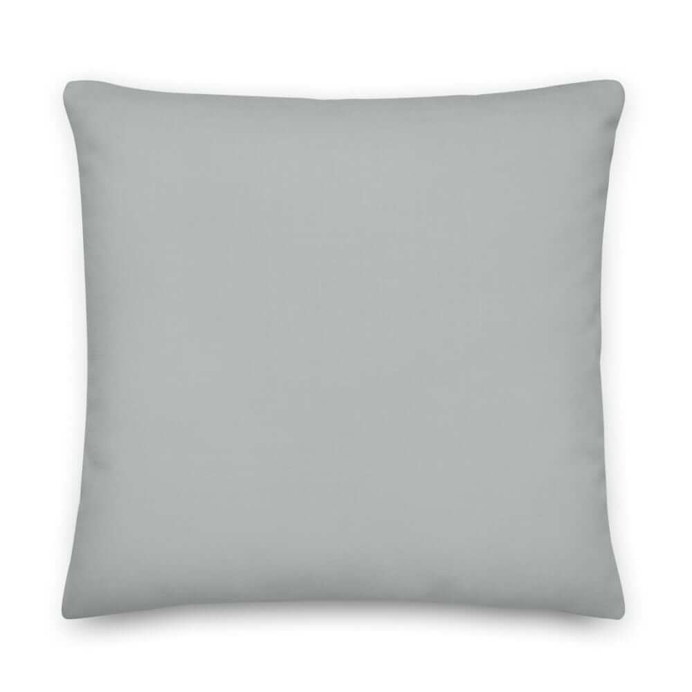 Gray Pastel Color Premium Throw Pillow | Neutral Minimalist Decor, Throw Pillow, $ 61.50, A Moment Of Now™