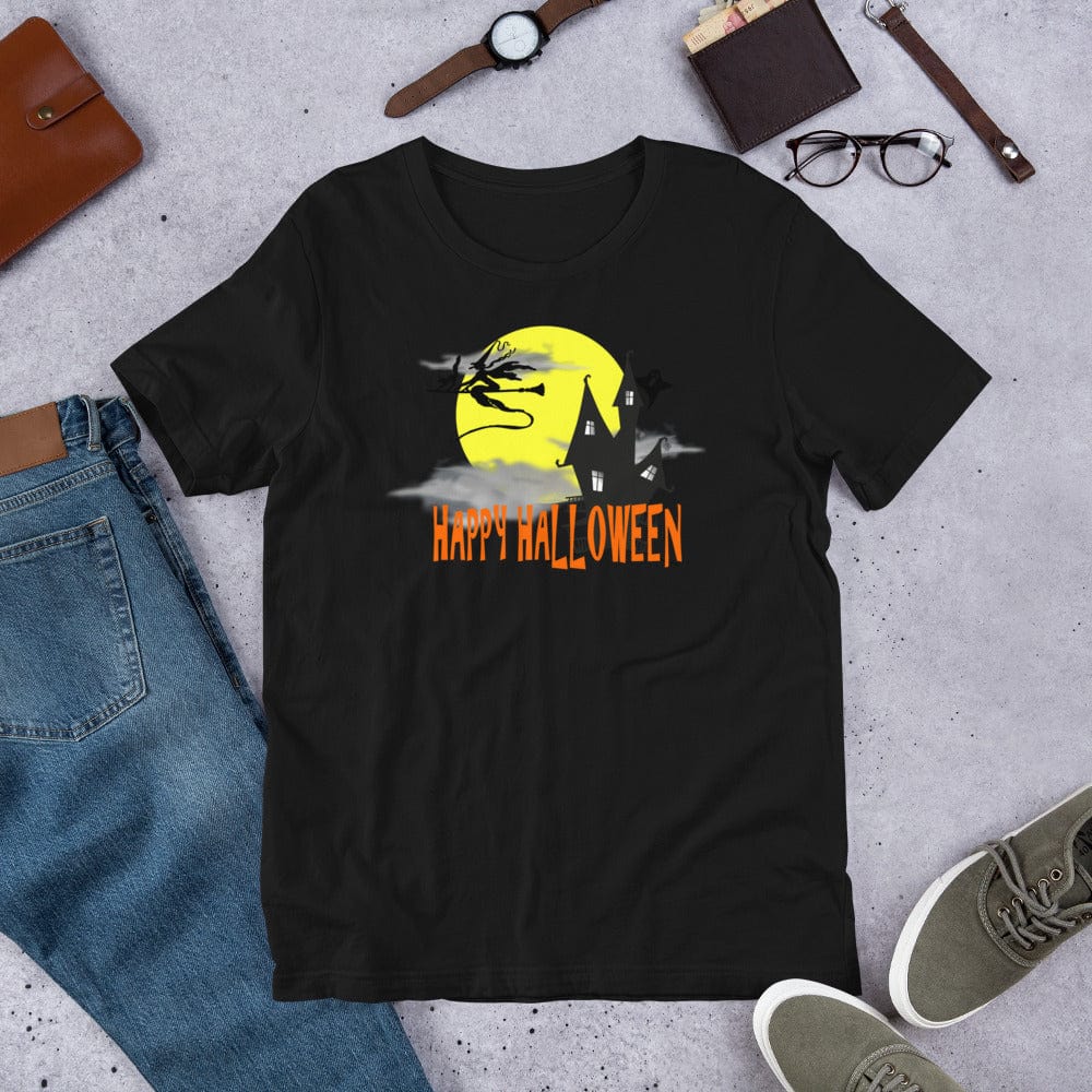 Shop Halloween Haunted Witch House Costume Short-Sleeve Unisex T-Shirt, Tees, USA Boutique