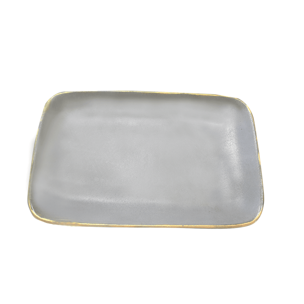Handmade Little Rustic Minimalist Concrete Tray Jewelry Tray Candle Holder Home Decoration, trays, $ 25.00, A Moment Of Now™
