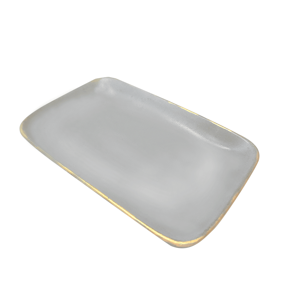 Handmade Little Rustic Minimalist Concrete Tray Jewelry Tray Candle Holder Home Decoration, trays, $ 25.00, A Moment Of Now™