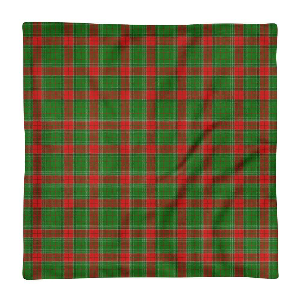 Happy Christmas Plaid Pattern Pillow Case, A Moment Of Now, $ 58.00