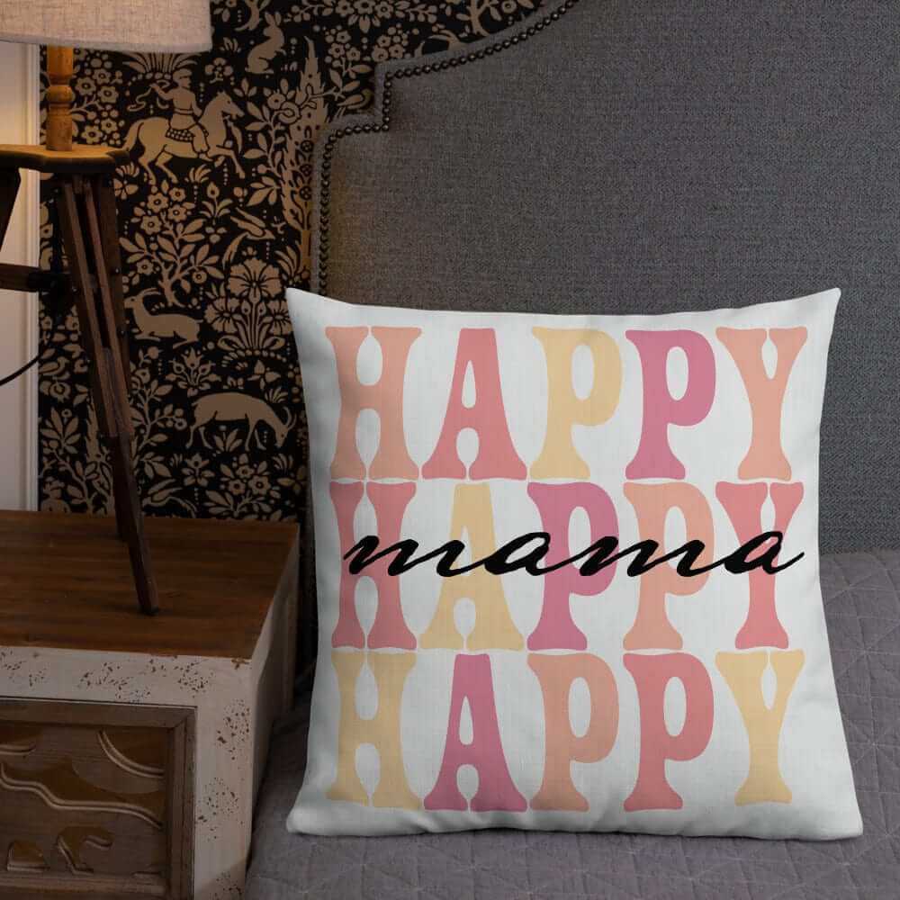 Happy MaMa Mother's Day Gift Ideas Decorative Throw Accent Pillow Cushion, Throw Pillows, $ 64.50, A Moment Of Now™