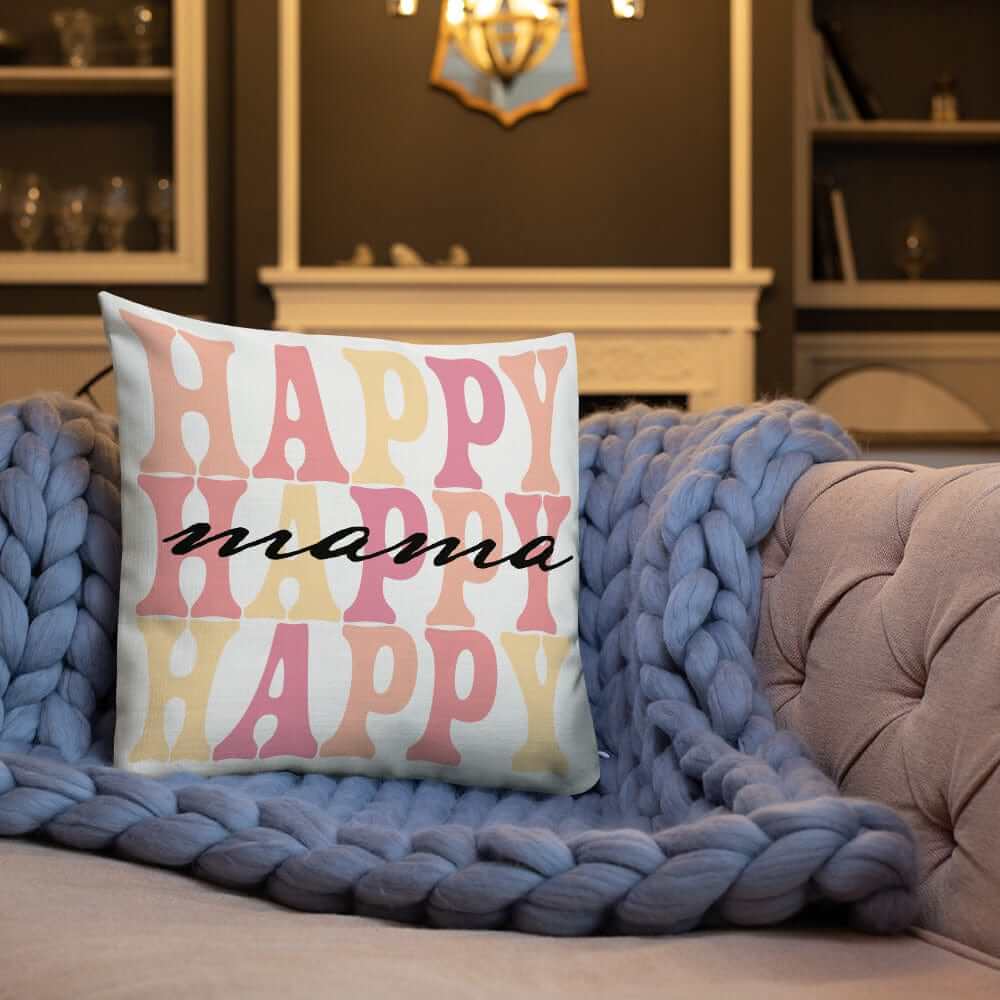 Happy MaMa Mother's Day Gift Ideas Decorative Throw Accent Pillow Cushion, Throw Pillows, $ 64.50, A Moment Of Now™