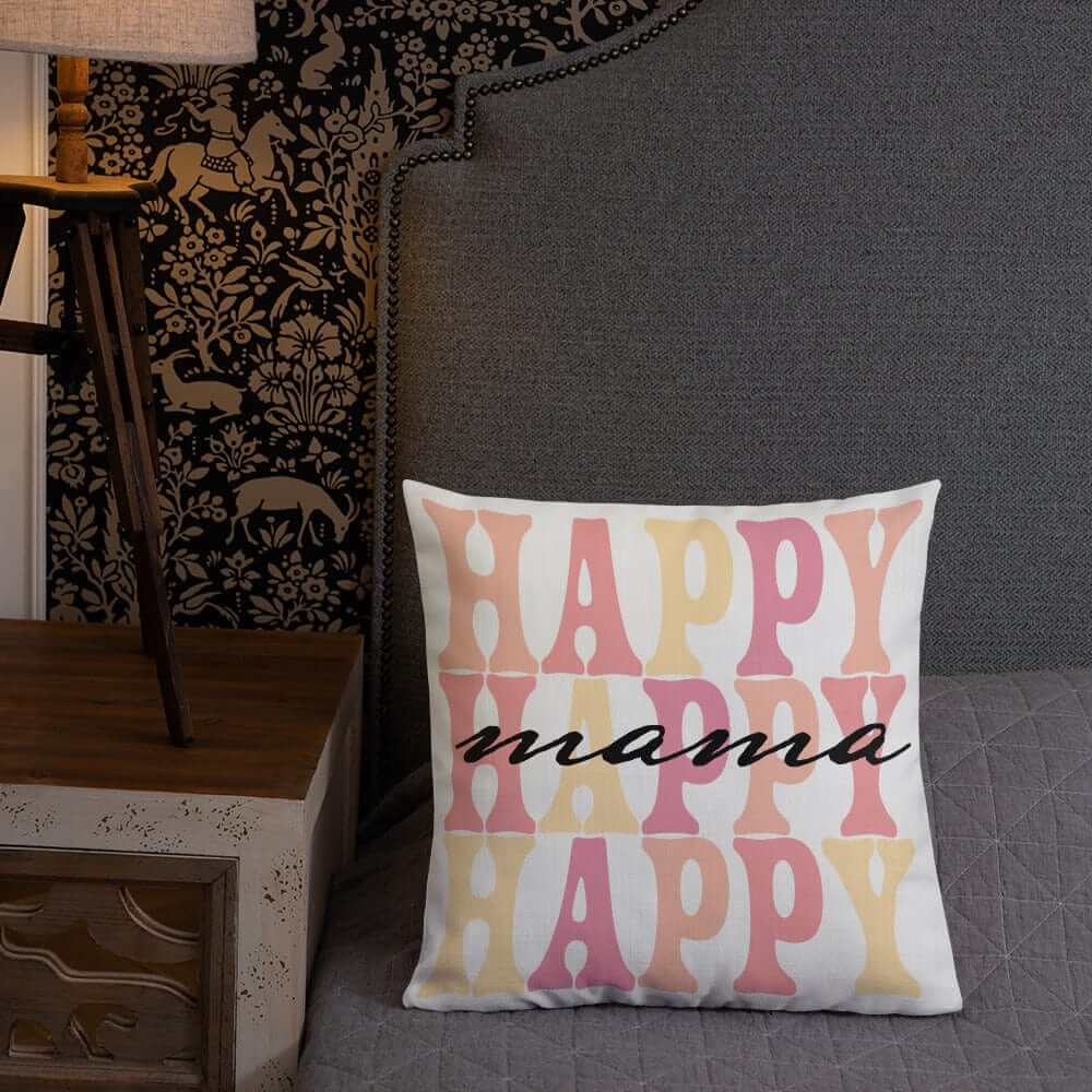 Happy MaMa Mother's Day Gift Ideas Decorative Throw Accent Pillow Cushion, Throw Pillows, $ 64.50, A Moment Of Now™