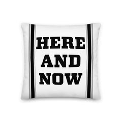Here and Now Premium Decorative Throw Pillow Pillow A Moment Of Now Women’s Boutique Clothing Online Lifestyle Store