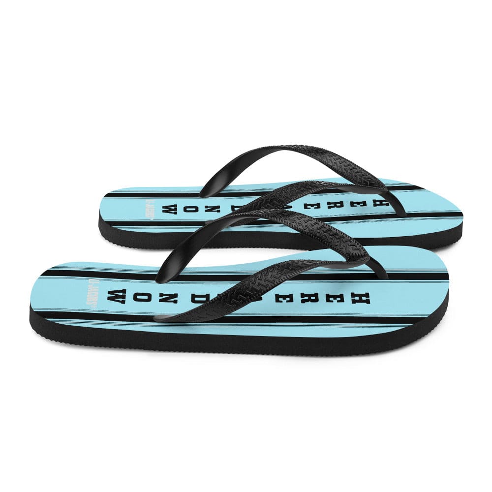 Shop Here and Now Unisex Flip-Flops Sandals - Blue, Flip Flops, USA Boutique