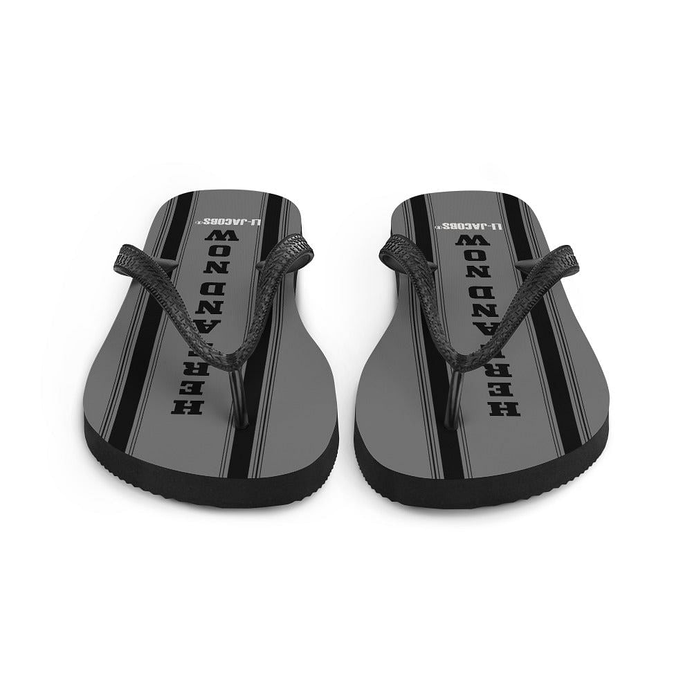 Shop Here and Now Unisex Flip-Flops Sandals - Grey, Flip Flops, USA Boutique