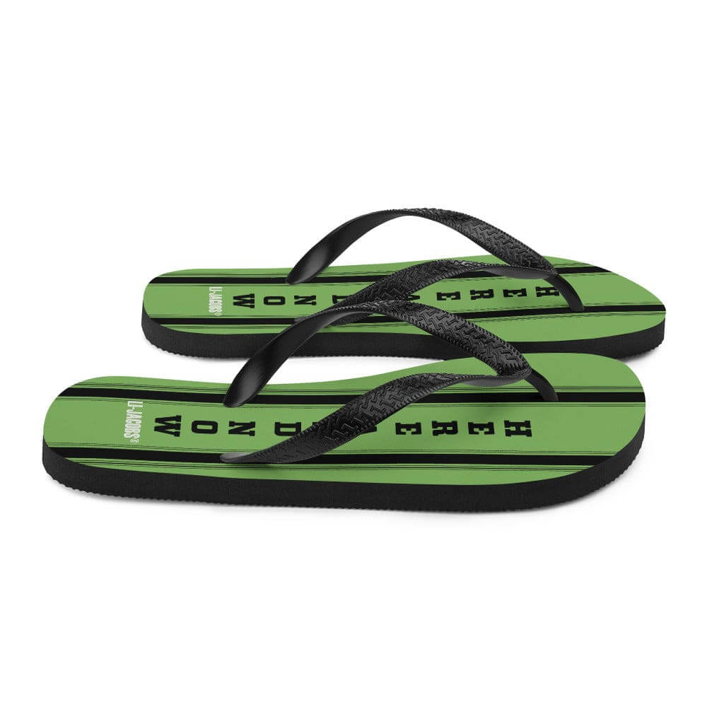 Here and Now Flip-Flops - Lime Green | Mindfulness Summer Sandals, Flip Flops, $ 30.95, A Moment Of Now™