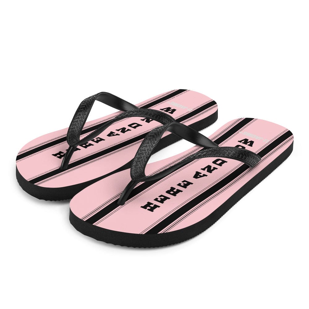 Here and Now Unisex Flip-Flops Sandals - Pink Flip Flops A Moment Of Now Women’s Boutique Clothing Online Lifestyle Store
