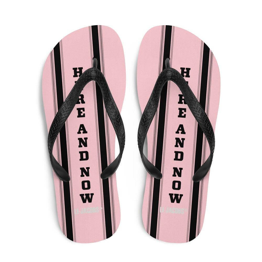 Here and Now Flip-Flops - Pink | Mindfulness Summer Sandals, Flip Flops, $ 30.95, A Moment Of Now™