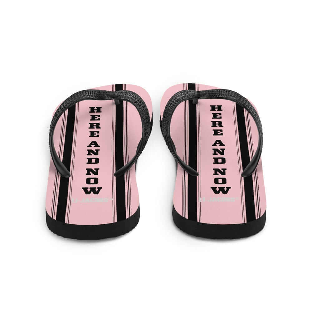 Here and Now Flip-Flops - Pink | Mindfulness Summer Sandals, Flip Flops, $ 30.95, A Moment Of Now™