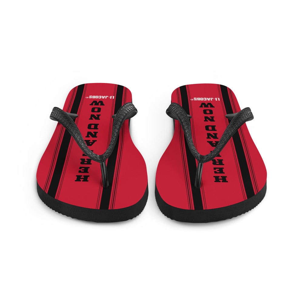 Here and Now Unisex Flip-Flops Sandals - Red Flip Flops A Moment Of Now Women’s Boutique Clothing Online Lifestyle Store