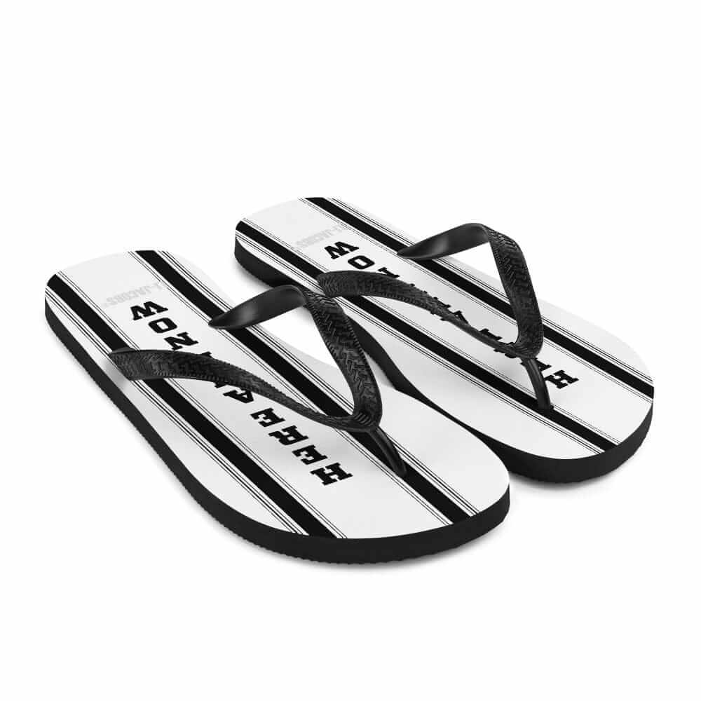 Here and Now Unisex Flip-Flops Sandals - White, Flip Flops, $ 30.95, A Moment Of Now™