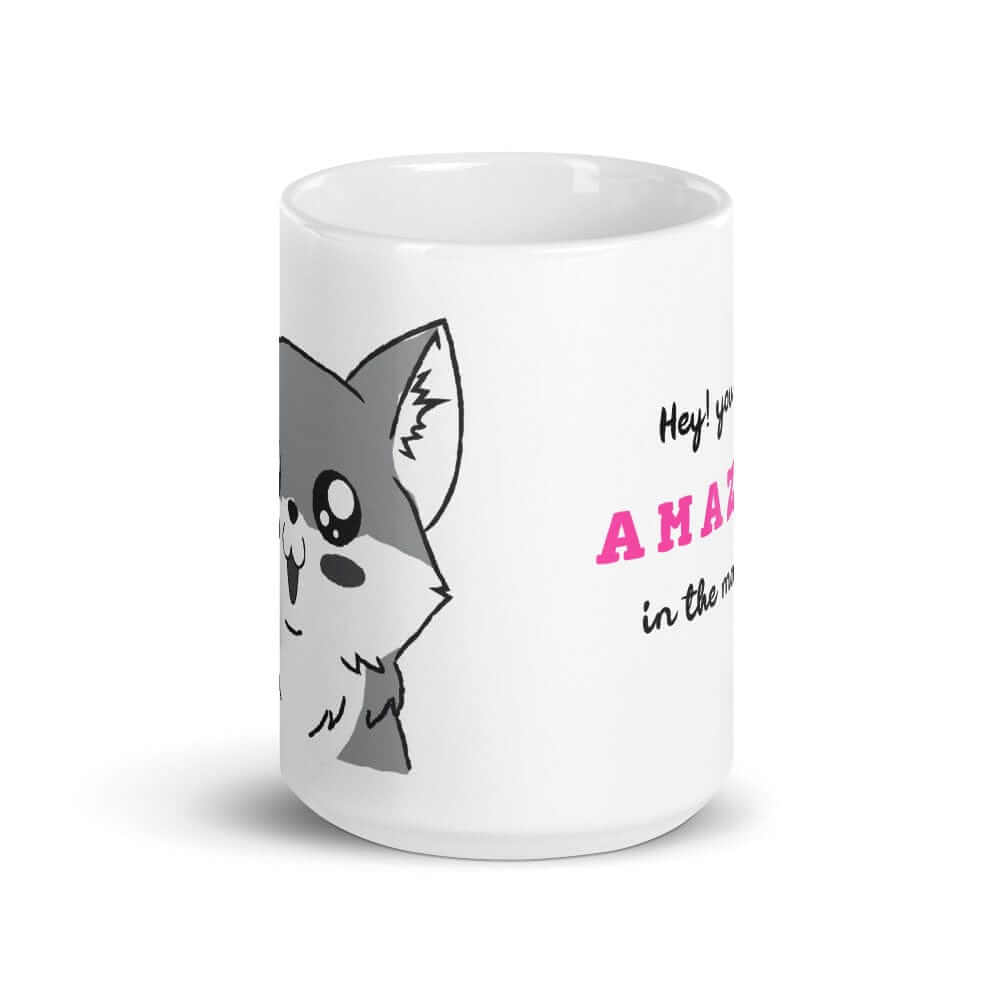 Hey You Look Amazing This Morning Coffee Tea Cup Mug, Mug, $ 17.50, A Moment Of Now™