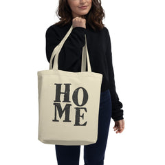 HOME Minimal Organic Eco Tote Bag Bags - Shopping bags A Moment Of Now Women’s Boutique Clothing Online Lifestyle Store