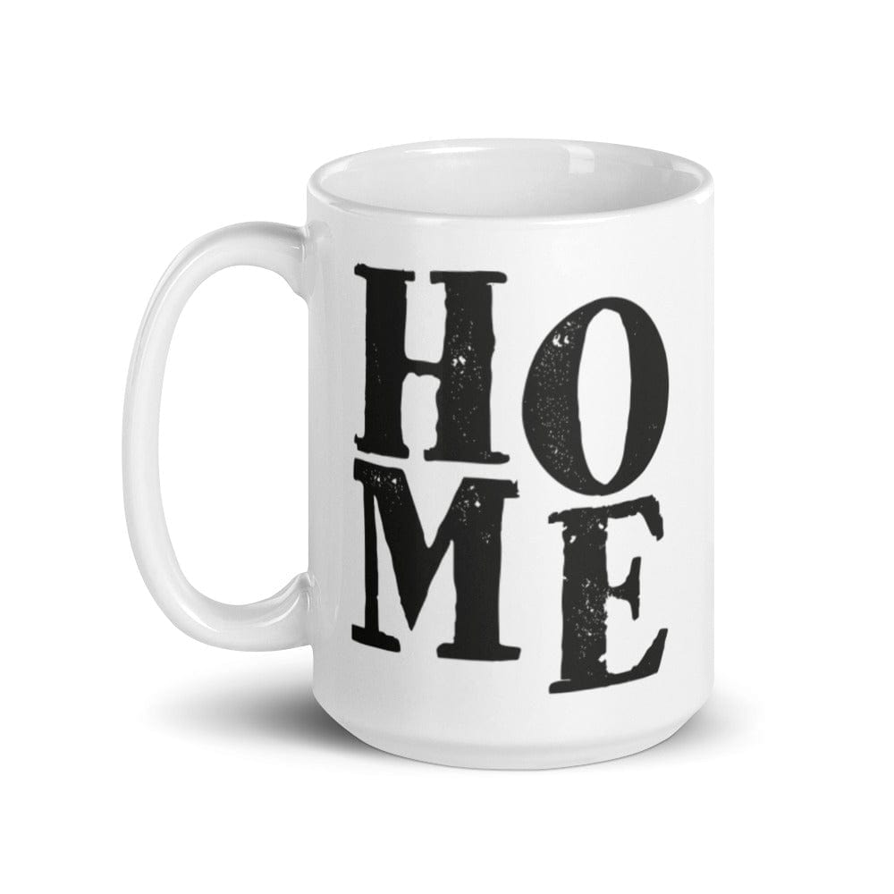 Shop HOME Minimal White Glossy Coffee Tea Cup Mug, Mug, USA Boutique