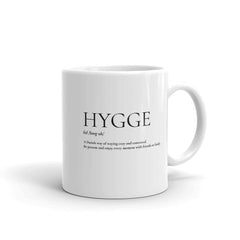 Shop Hygge A Danish Way Of Living Coffee Tea Cup Mug, Mug, USA Boutique