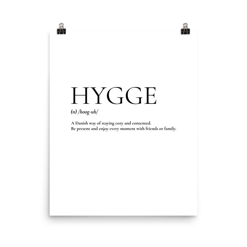 Hygge A Danish Way Of Living Matte Paper Printed Poster, Poster, $ 27.00, A Moment Of Now™