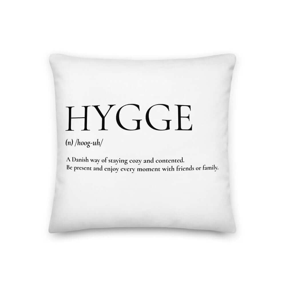 Hygge Danish Way of Living Decorative Throw Pillow Accent Cushion, A Moment Of Now, $ 64.50