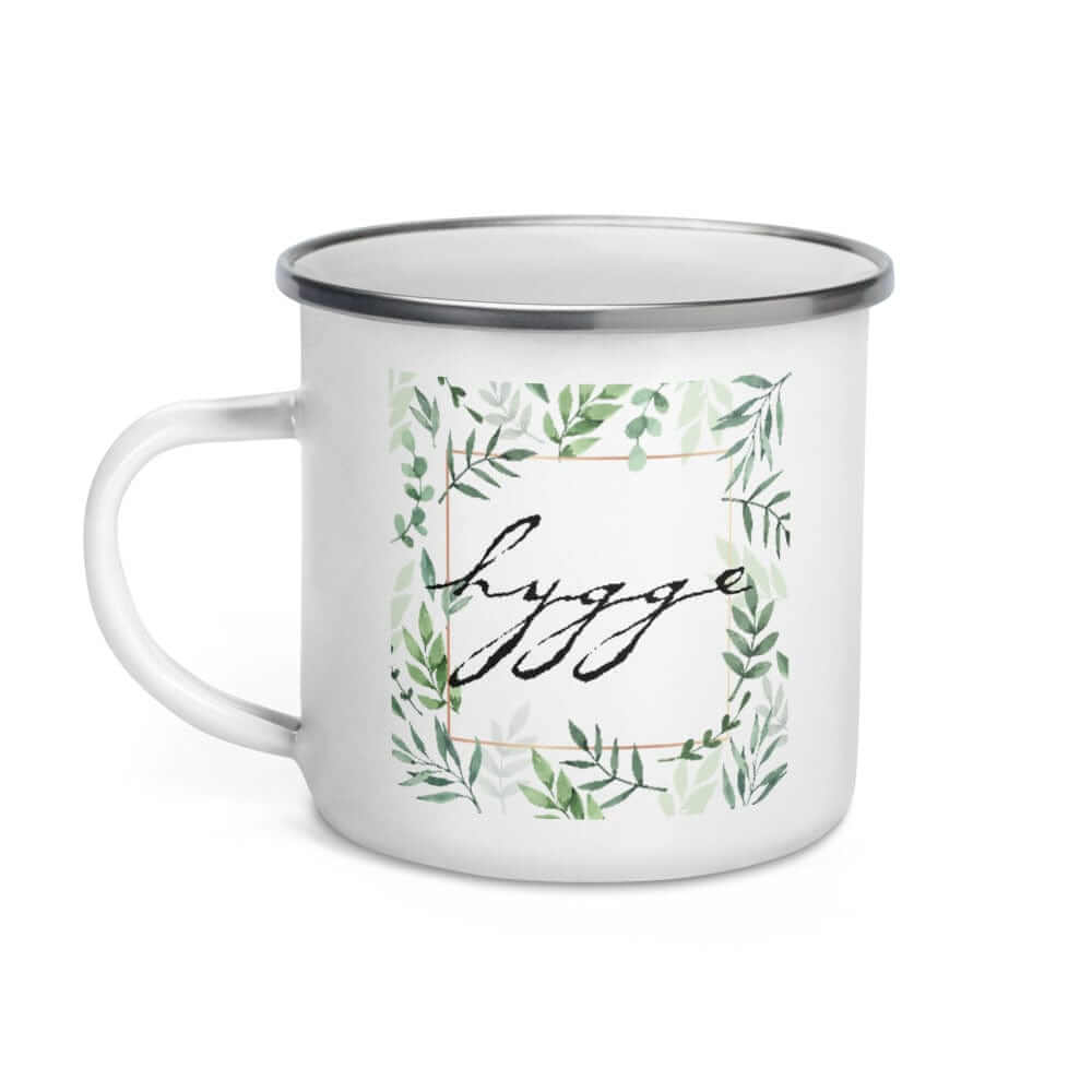 Hygge Lifestyle Forever Green Enamel Coffee Tea Cup Mug, Mug, $ 28.00, A Moment Of Now™