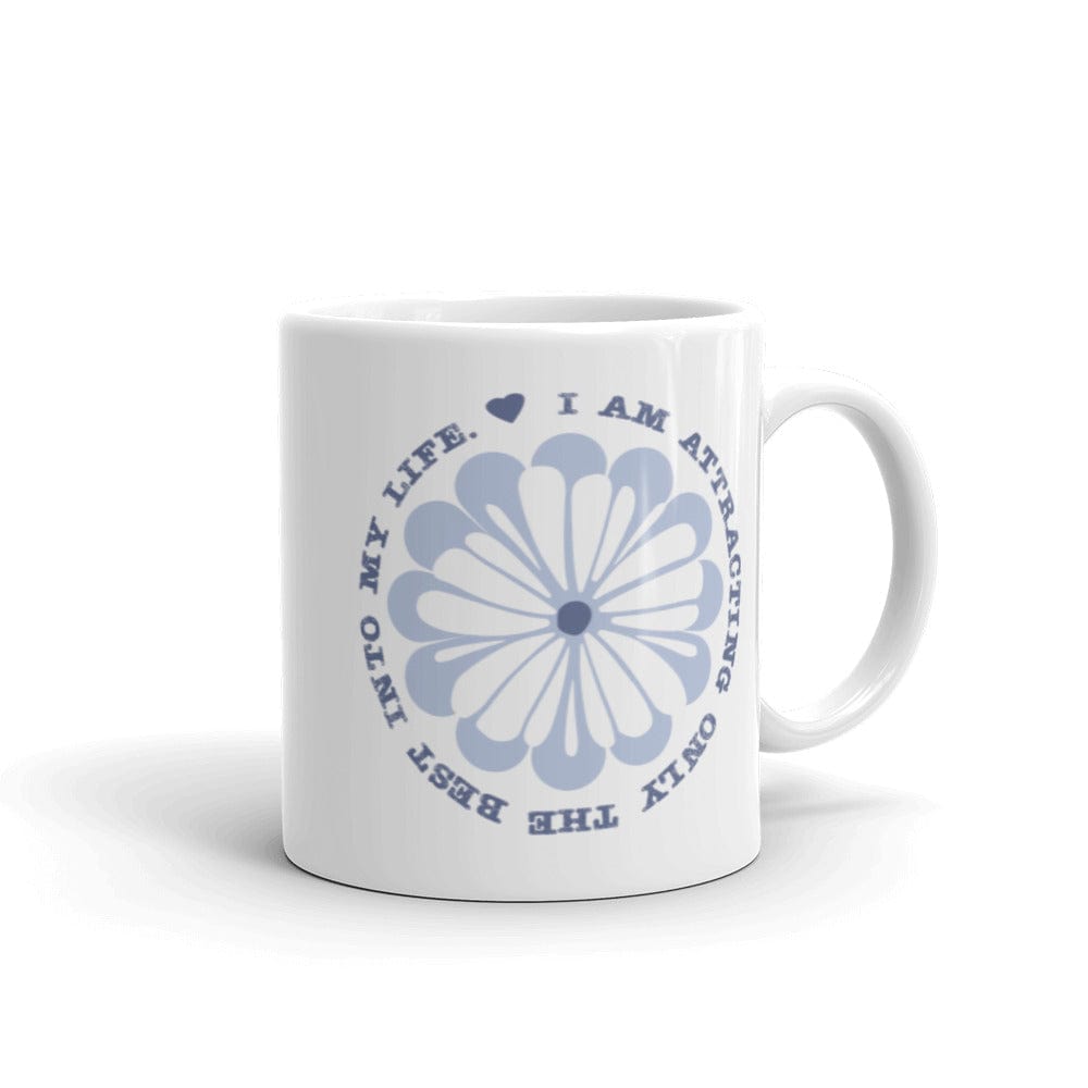 Shop I Am Attracting Only The Best Into My Life Inspirational Quote The Law Of Attraction Lifestyle Affirmation Coffee Tea Cup Mug, Mug, USA Boutique