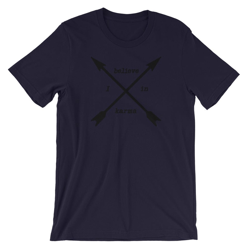 Shop I Believe In Karma Statement Short-Sleeve Unisex T-Shirt, Clothing T-shirts, USA Boutique