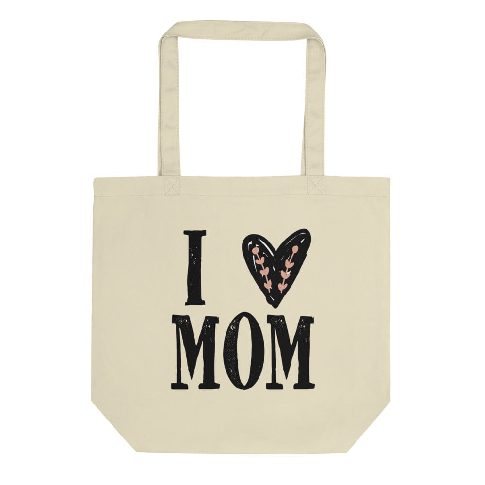 I Heart Mom I Love Mom Mother's Day Eco Tote Bag Bags - Shopping bags A Moment Of Now Women’s Boutique Clothing Online Lifestyle Store