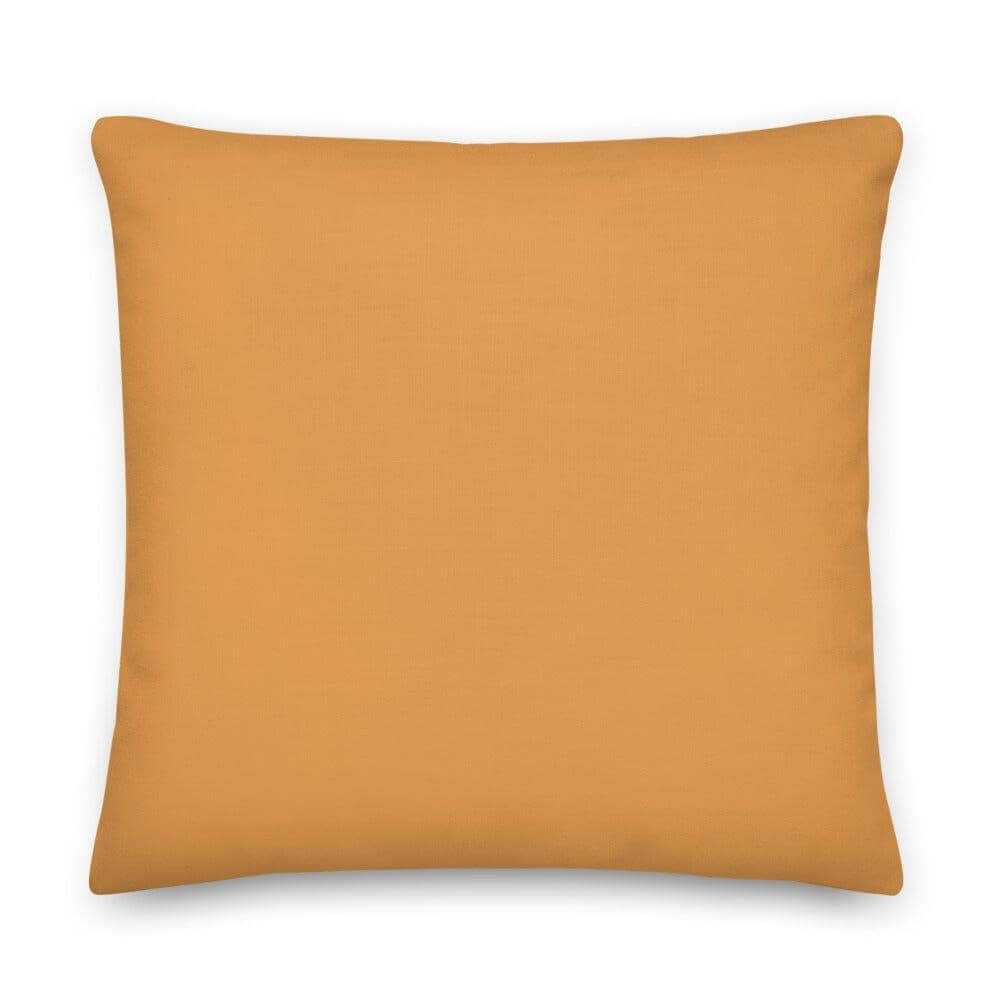 Indian Yellow Solid Color Decorative Throw Pillow Accent Cushion, Pillow, $ 71.50, A Moment Of Now™