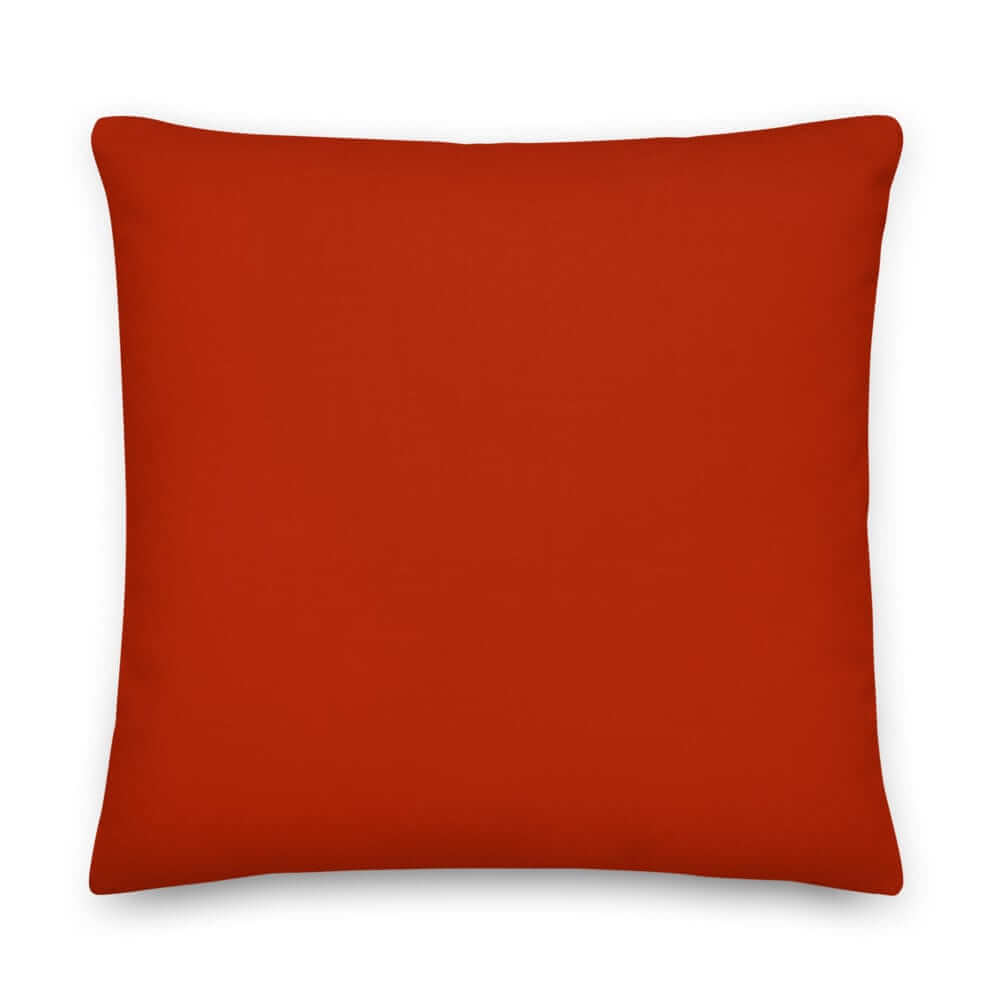 International Orange Decorative Throw Pillow | Bold Modern Decor, Throw Pillows, $ 61.50, A Moment Of Now™