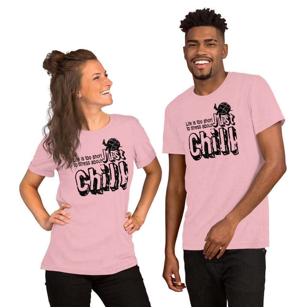 Just CHILL Inspirational Quote Mindfulness Living Tee Shirt T-shirts A Moment Of Now Women’s Boutique Clothing Online Lifestyle Store