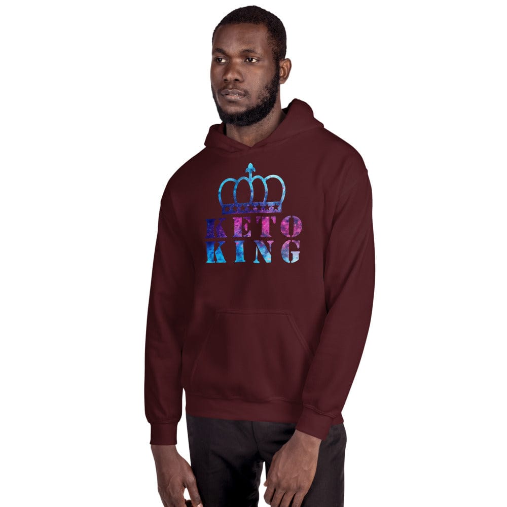Keto King Ketogenic Diet Hoodie Hooded Sweatshirt Hoodie A Moment Of Now Women’s Boutique Clothing Online Lifestyle Store