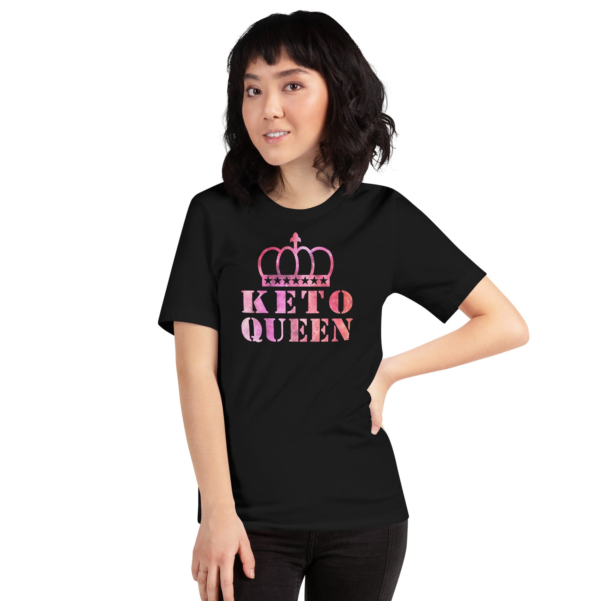 Shop Keto Queen Ketogenic Diet Graphic Tee Shirt, Tops, USA Boutique