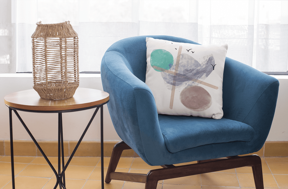 Kyler Abstract Shapes Geometric Art Decorative Throw Pillow Cushion, Pillow, $ 64.50, A Moment Of Now™