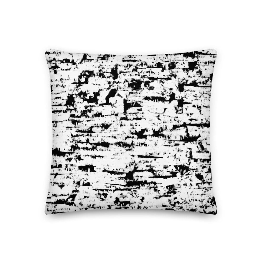 Shop Laila Abstract Minimalist Decorative Throw Pillow Cushion - White, Pillow, USA Boutique