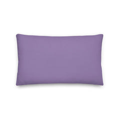 Shop Lavender Purple Pastel Color Decorative Throw Pillow, Pillow, USA Boutique