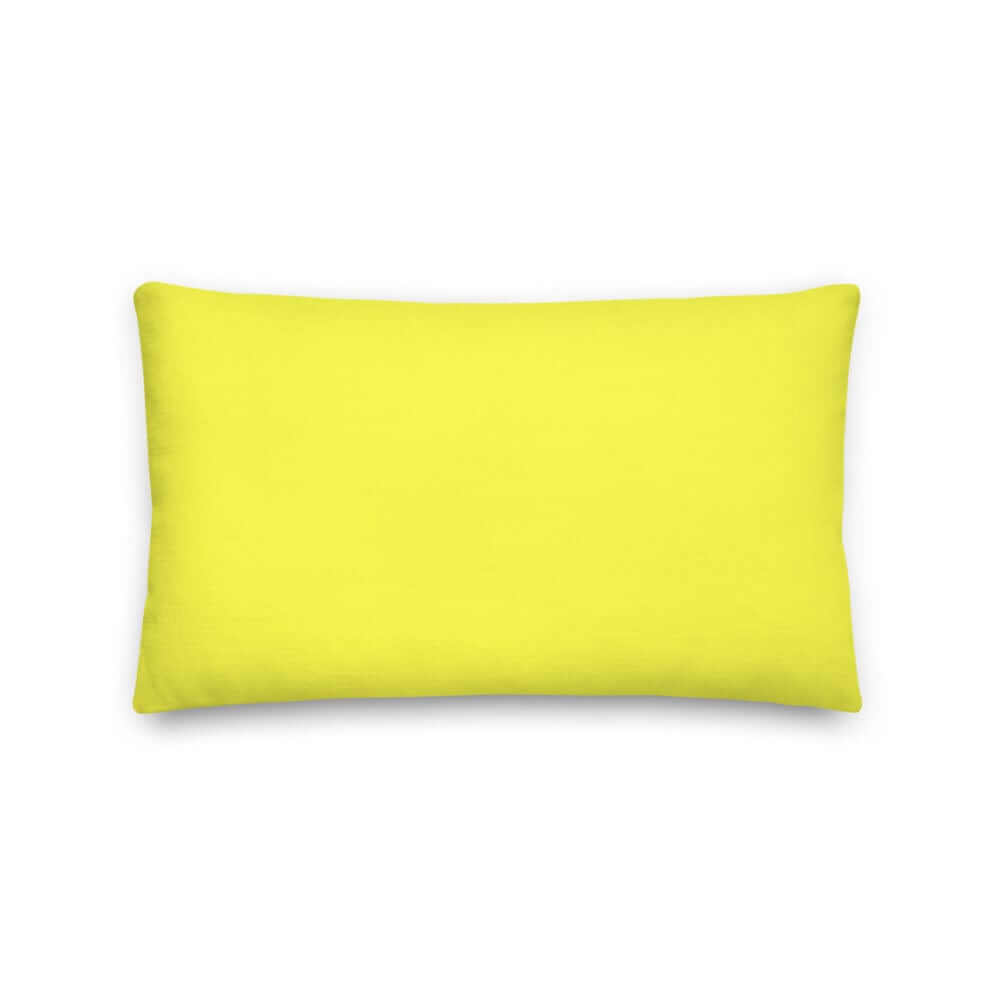 Lemon Yellow Decorative Throw Accent Pillow | Citrus Fresh Decor, Throw Pillows, $ 61.50, A Moment Of Now™