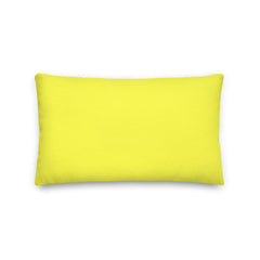 Shop Lemon Yellow Decorative Throw Accent Pillow Cushion, Throw Pillows, USA Boutique