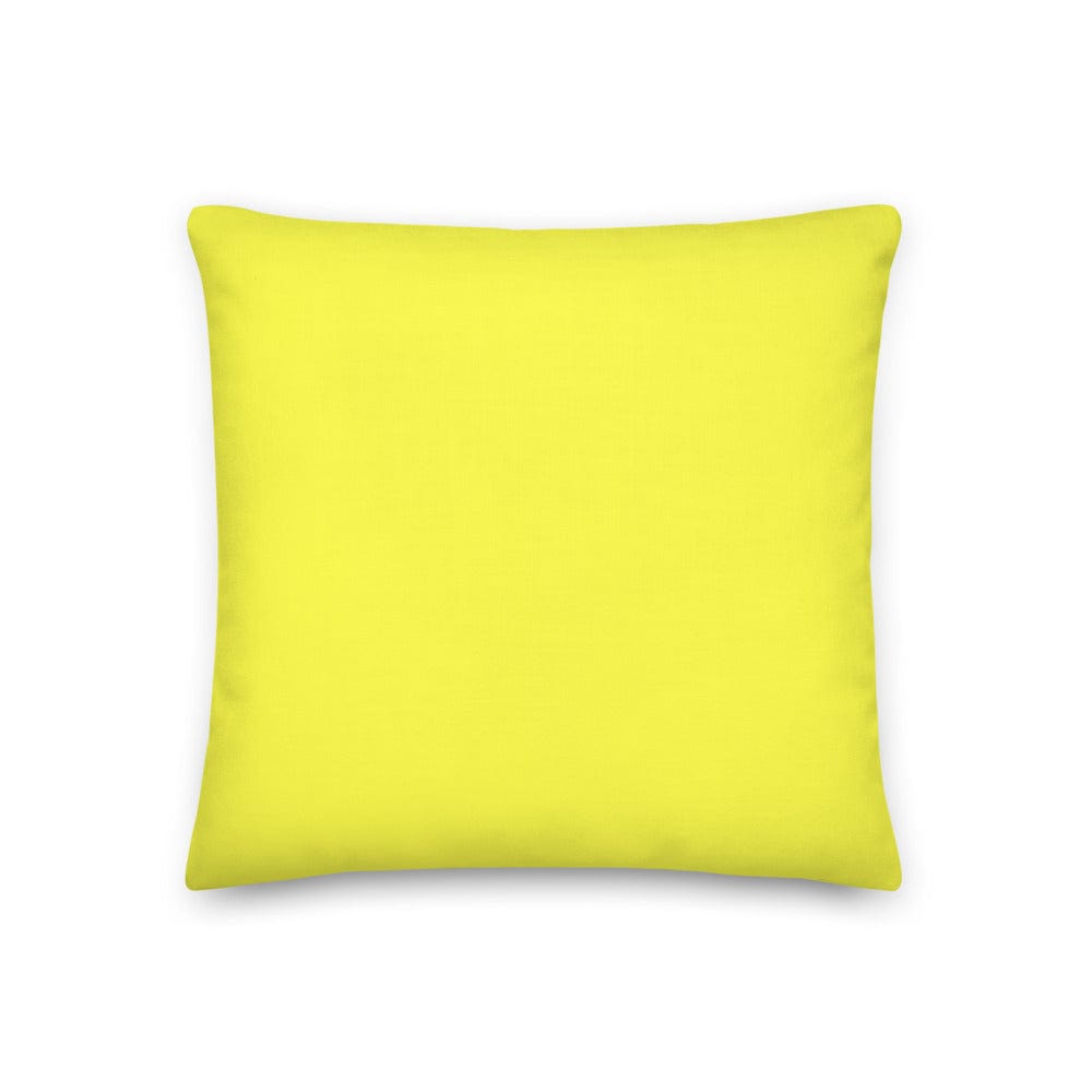 Shop Lemon Yellow Decorative Throw Accent Pillow Cushion, Throw Pillows, USA Boutique