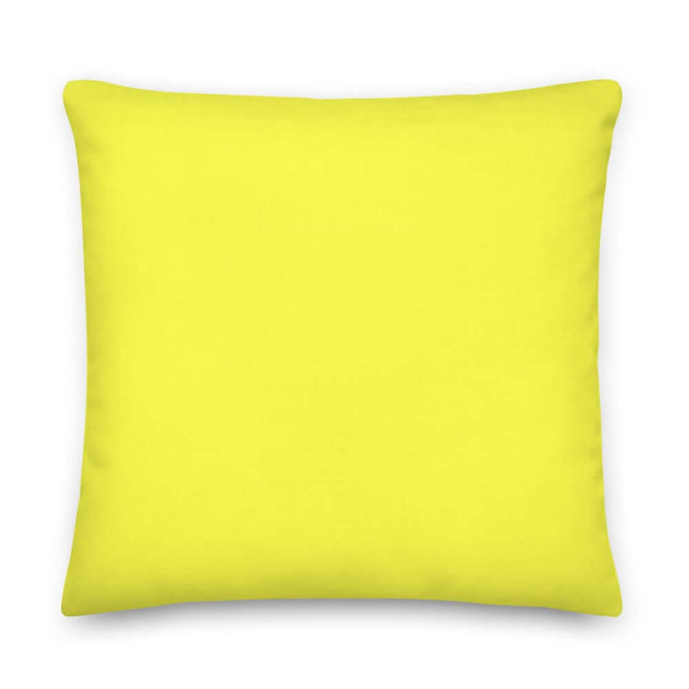 Lemon Yellow Decorative Throw Accent Pillow | Citrus Fresh Decor, Throw Pillows, $ 61.50, A Moment Of Now™