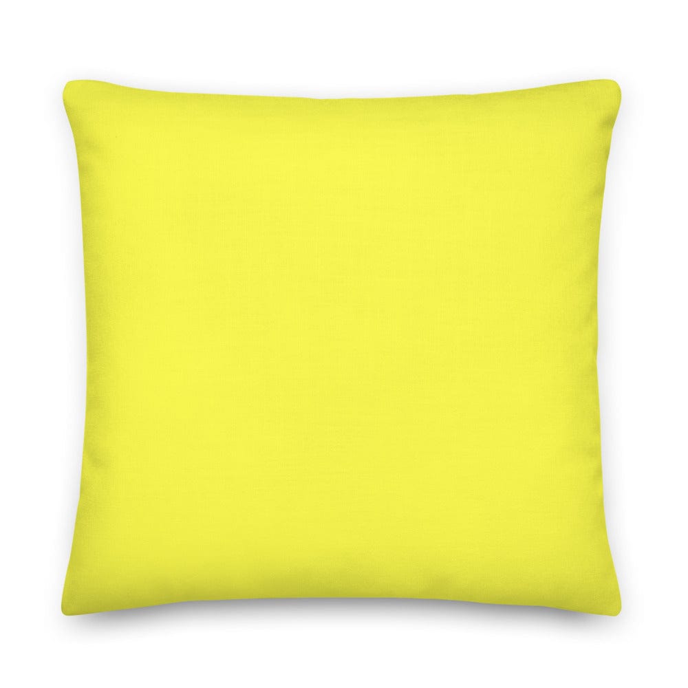 Shop Lemon Yellow Decorative Throw Pillow Accent Cushion, Pillow, USA Boutique
