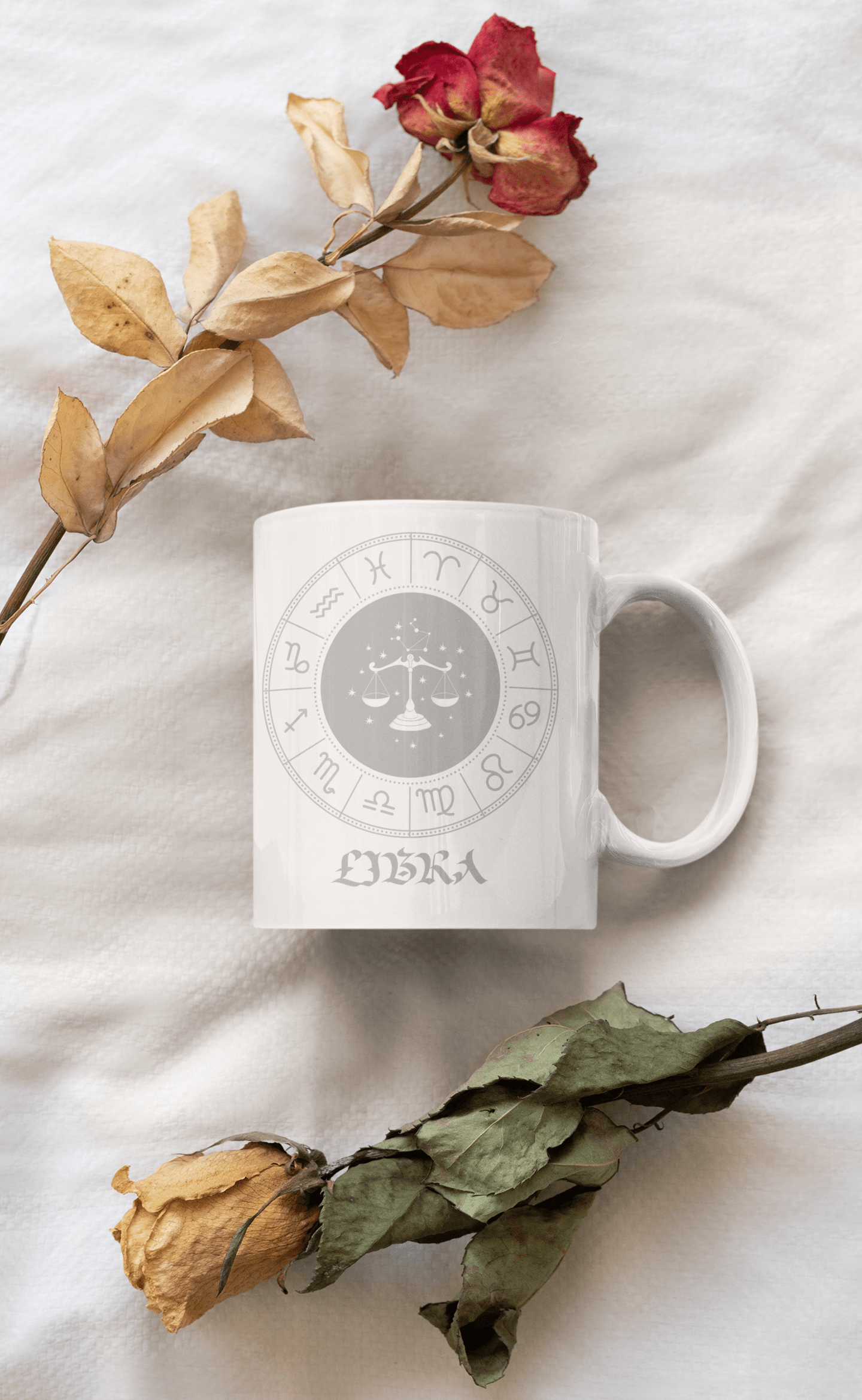 Shop Libra Zodiac Star Sign Coffee Tea Cup Mug, Mug, USA Boutique