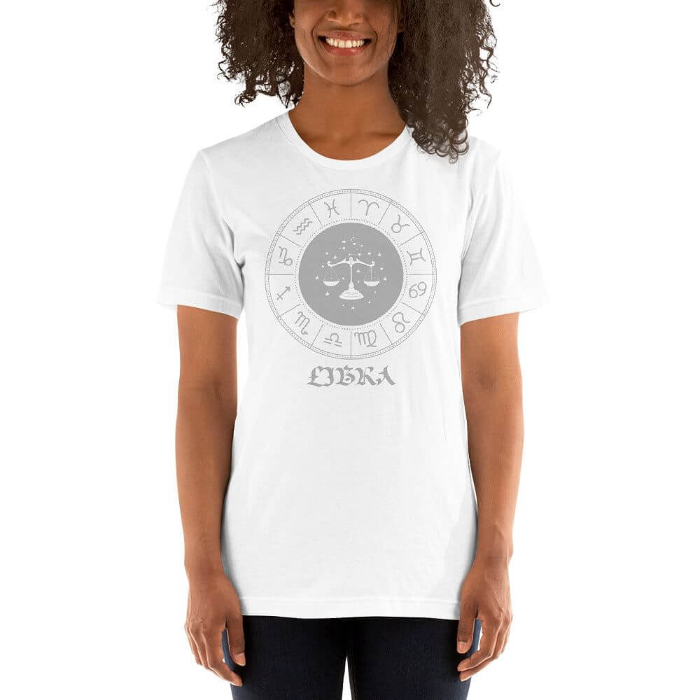 Libra Zodiac Star Sign Short-Sleeve Unisex T-Shirt, Clothing T-shirts, $ 33.44, A Moment Of Now™