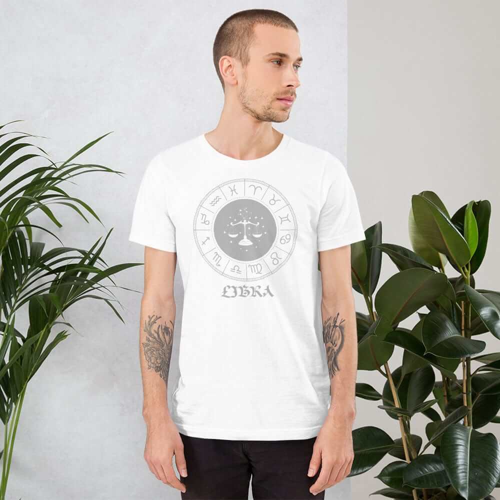 Libra Zodiac Star Sign Short-Sleeve Unisex T-Shirt, Clothing T-shirts, $ 33.44, A Moment Of Now™